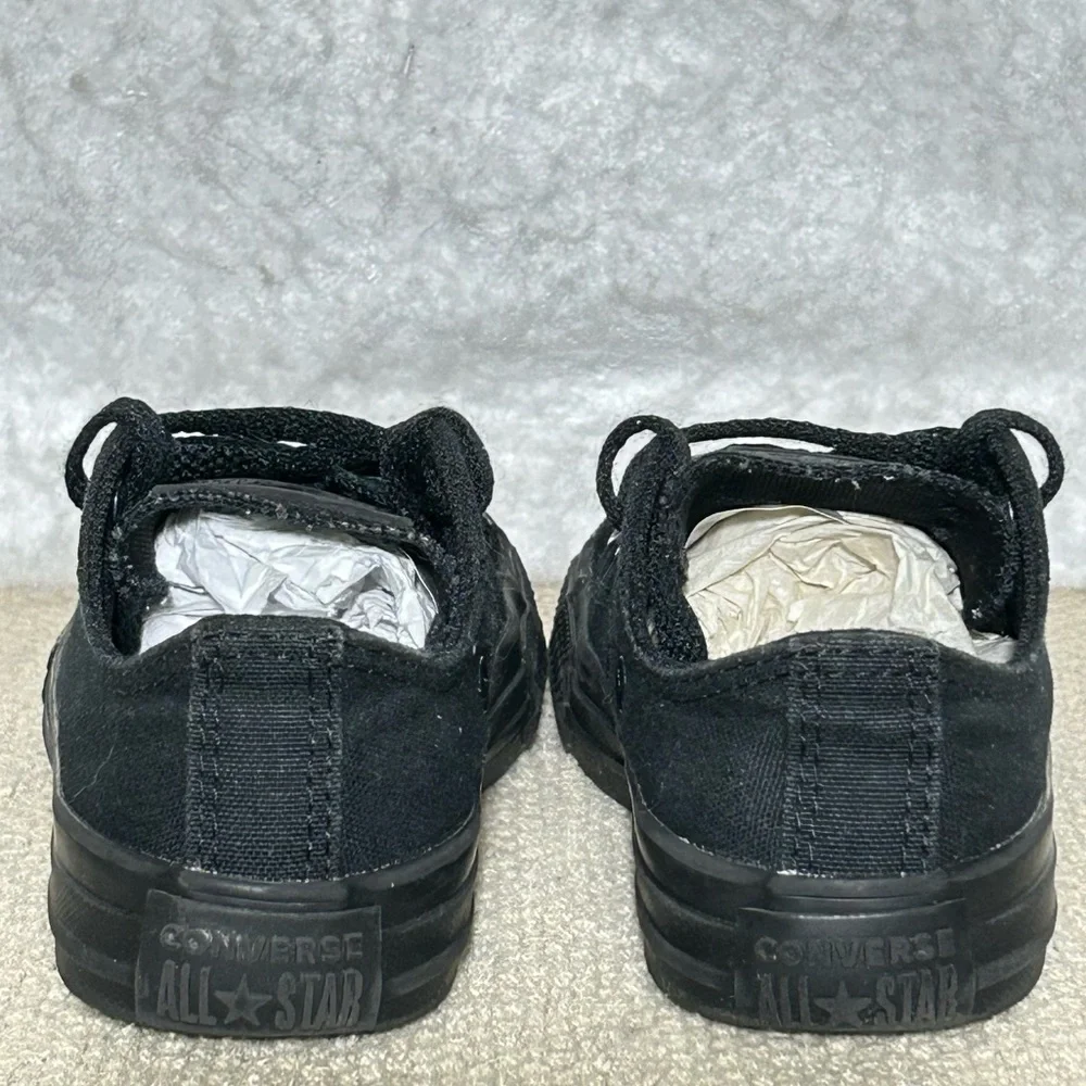 Converse CT All Stars Kids Black Low Canvas Casual Athletic Sneaker Shoes SZ 12